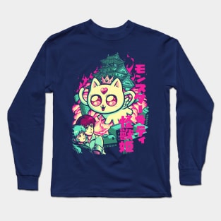Kaiju Princess Kitty Long Sleeve T-Shirt